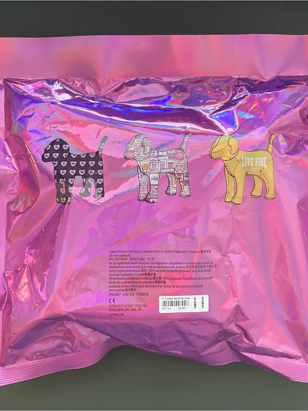 Victoria's Secret PINK 2026 Mystery Mini Dog 1 BRAND NEW UNOPENED Blind Box